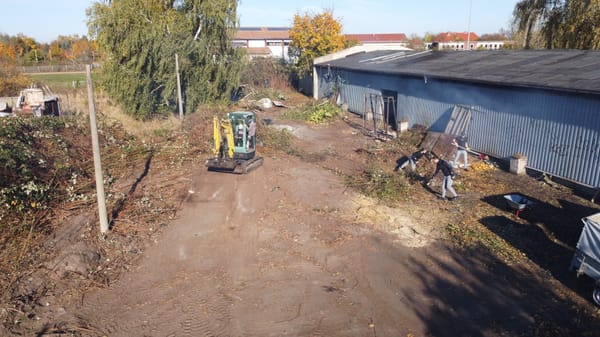 Gemeinsam anpacken, abreißen, dienen